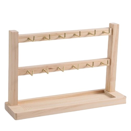 Wood tier retail display - wood,