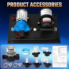 12v Water Pump & Accumulator