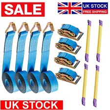 4x Wheel Ratchet Strap