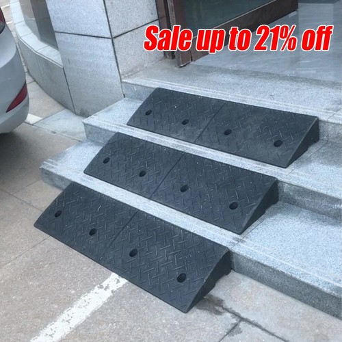 Heavy duty 2pcs rubber kerb - duty,