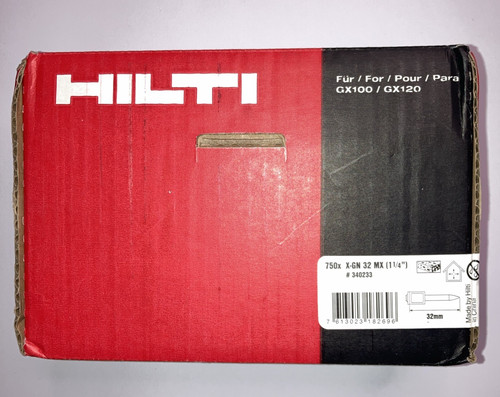 Hilti nails mx 32mm - x-gn,