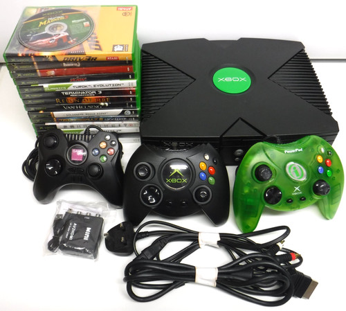 Original xbox black - original,