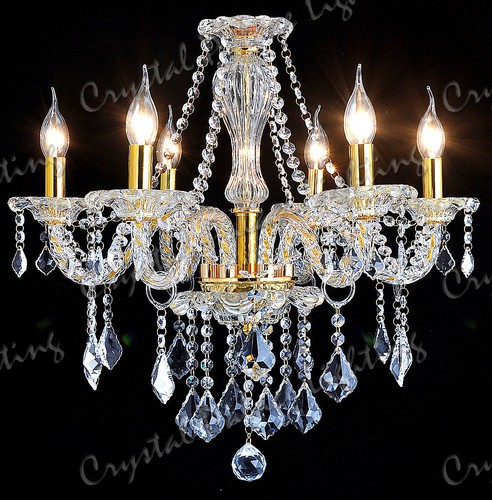 Genuine crystal chandelier - k9,