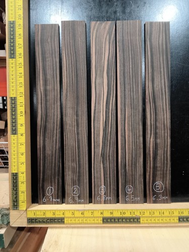Macassar ebony guitar - ebony,