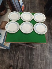 6  COLCLOUGH  'BRAGANZA'  SALAD/DESSERT PLATES 21cm