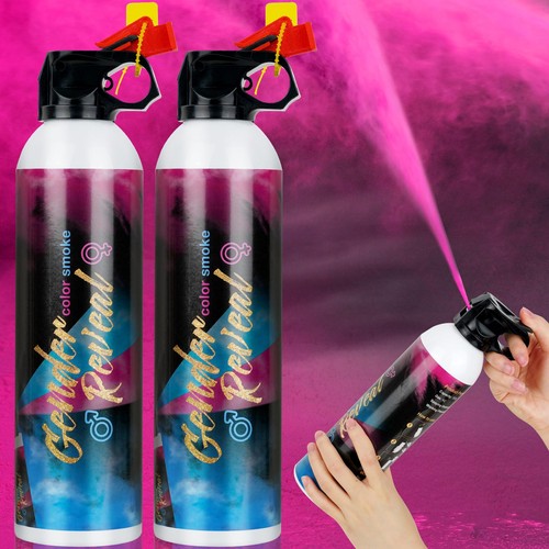Risemart gender reveal smoke - reveal,