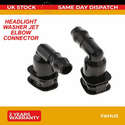 Headlight washer jet elbow - headlight,