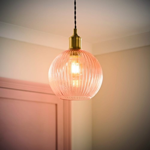 Navy blue lampshade - navy,