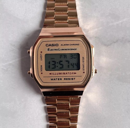 Casio a168 a168w vintage rose - casio,