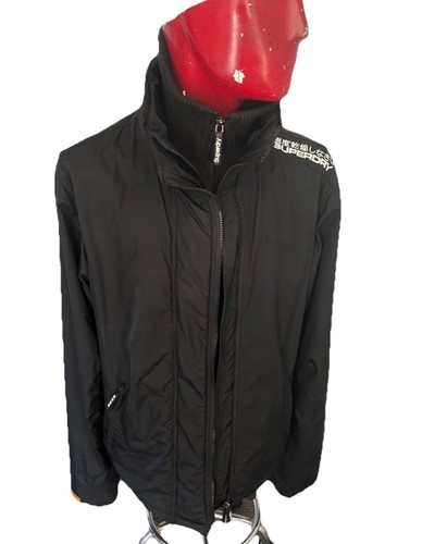Superdry double black label - black,