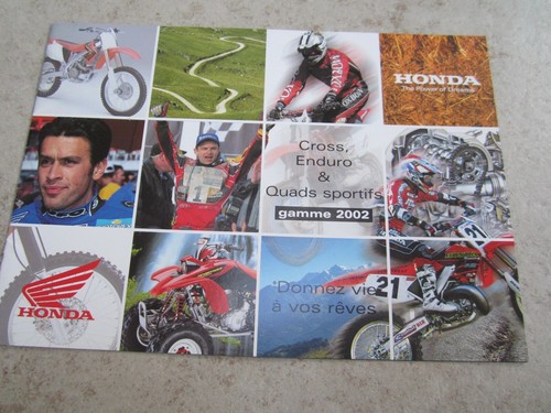 2002 honda crf450r cr125r - 2002,