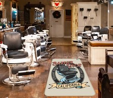 3D Black Seat R344 Barber Shop