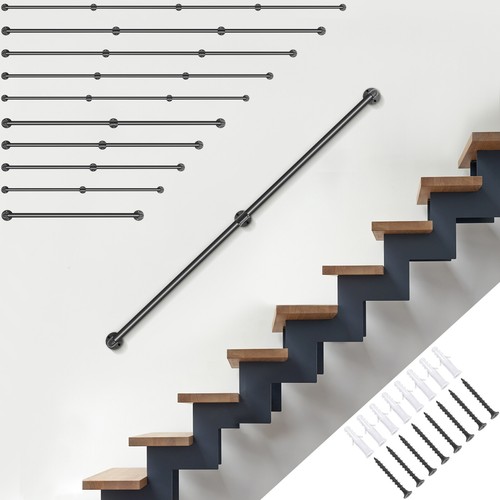 Pipe stair handrail - stair, banister