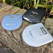 3 X Job Lot of Sony Discman