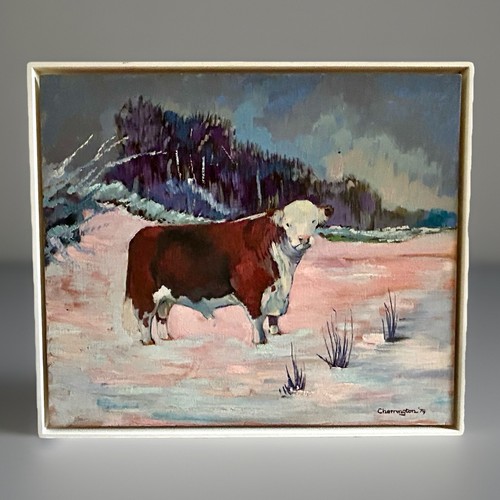 Original vintage oil - original,