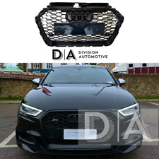 GLOSS BLACK HONEYCOMB MESH