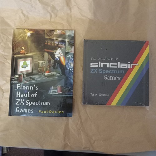 Spectrum retro game books - zx,