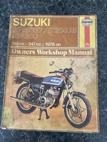 Suzuki gt250x7 gt200x5 sb200 - suzuki, gt250x7/gt200x5/sb200