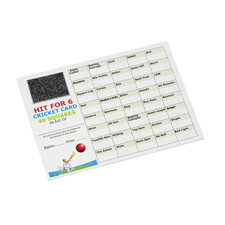 10 x 40 CRICKET THEMED SCRATCH