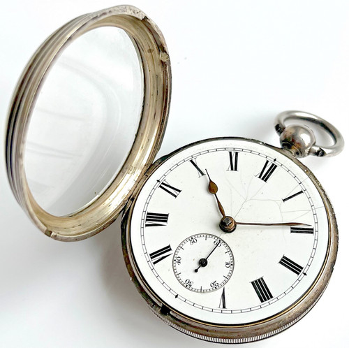 Antique fusee pocket watch - antique,