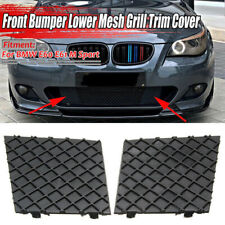 Pair For BMW E60/E61 M Sport Front Bumper Cover Lower Mesh Grill Grille Trim UK