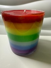 Handmade💜Rainbow Candle