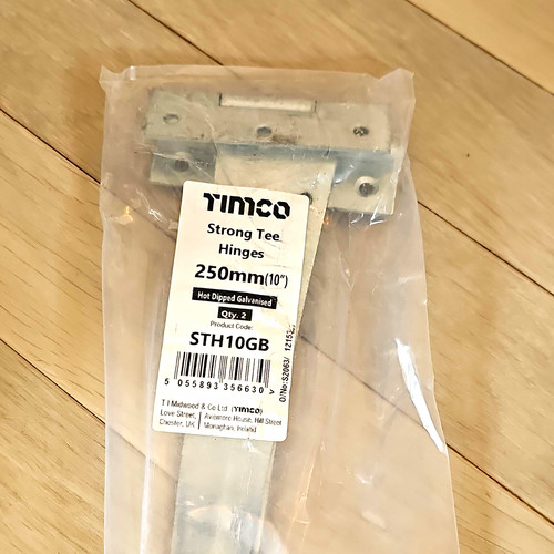 Timco strong tee 10in 250mm - strong, 10in/250mm