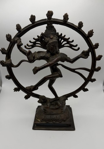 Large antique natraj statue - large,
