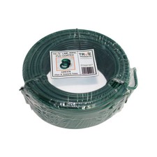 Tension Wire Straining Line Galvanised Steel Green PVC Coated Wire Fencing 25m