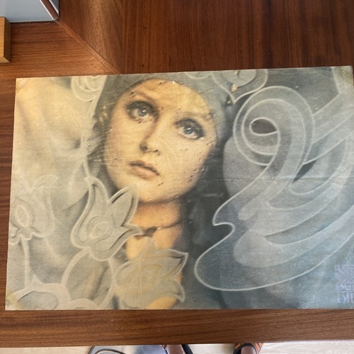 Vintage biba poster with - poster,