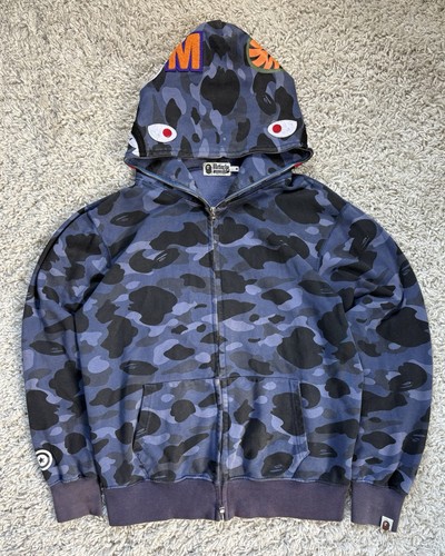 Bape bathing ape camo shark - a,