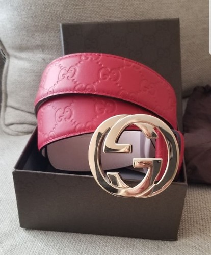 Authentic gucci red monogram - authentic,