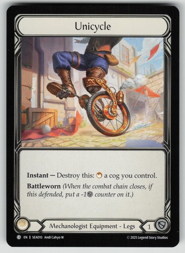 Unicycle sea010 - unicycle, (treasure)