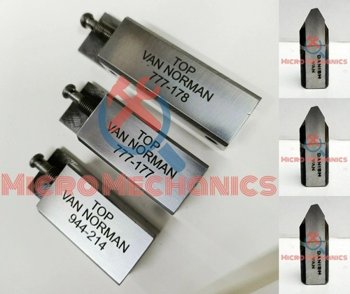 Set van norman boring bar - of,