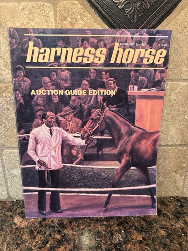 Vintage harness horse magazine - vintage,