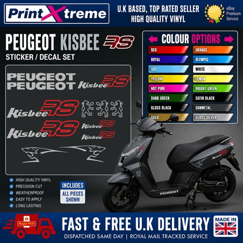 Peugeot kisbee stickers - peugeot,