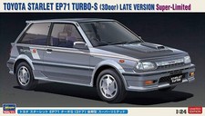 Hasegawa 1/24 Model Kit Toyota Starlet EP71 Turbo S (3 door)  from Japan 2198