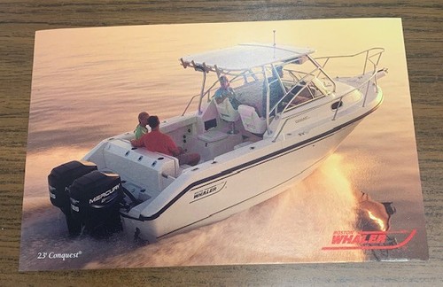 Boston whaler conquest - whaler, 23'