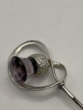 BEAUTIFUL SILVER AND AMETHYST