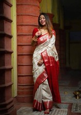 Indian Wedding Silk Saree Gold