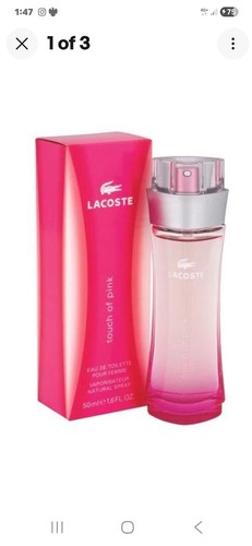 Lacoste touch pink 50ml eau - lacoste,