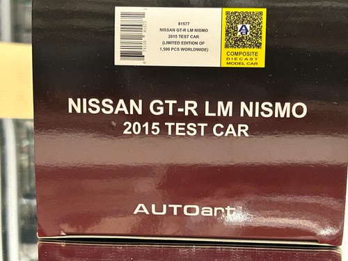 Autoart 81577 nissan lm - gt-r,