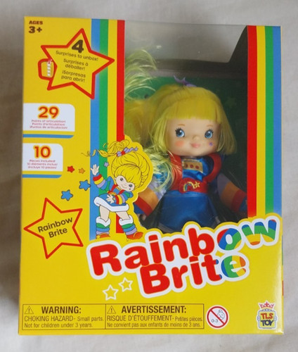 Rainbow brite small doll - rainbow,