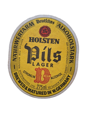 Holsten pils lager this has - lager,