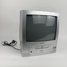 Cello DTC1401 14" CRT TV DVD Silver - Retro Gaming TV Scart - Perfect For SNES