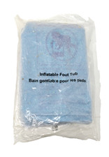 Avon Inflatable Foot Tub Blue Sealed New Old Stock Foot Works Pedicure