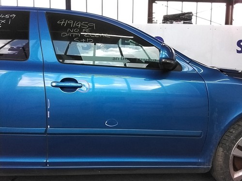 Front door right blue skoda - right,