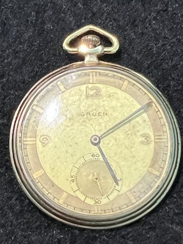 Gruen 17j precision 10kt gold - gruen,