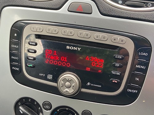 Ford radio sony player - ford, radio,