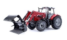BRITAINS '1:32' SCALE 42761 RED MASSEY FERGUSON 6480 TRACTOR & LOADER